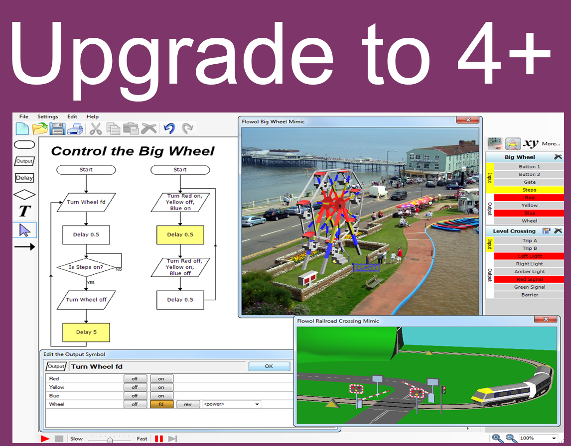 Flowol 3/4 site license -> Flowol4+ upgrade